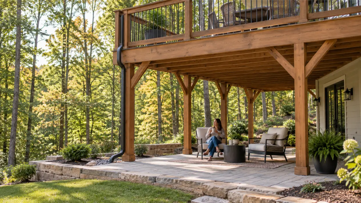 Home 21 Space Under Elevated Deck: 8 Smart Ideas For Outdoor Living